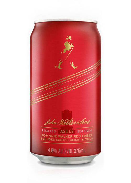 Johnnie Walker Red Label and Cola Special Editon Aluminum Based Package Design