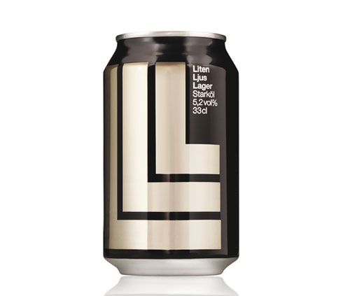 Liten Ljus Lager Aluminum Based Package Design