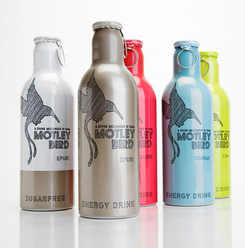 Motley Bird Aluminum Based Package Design