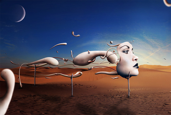 Create an Unbelievable Surreal  Abstract  Artwork with Photoshop