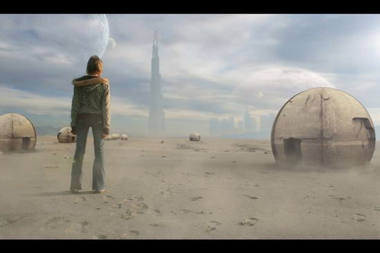 Planet X Matte Painting in Photoshop