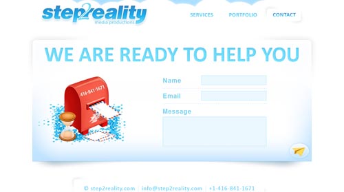 step2reality.com form design