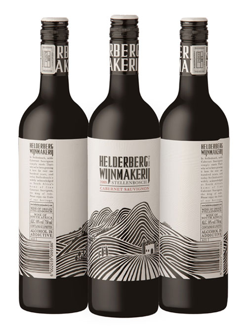 Helderberg Wijnmakerij Package Design