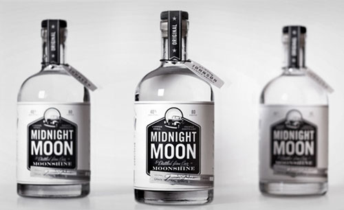 Midnight Moonshine Package Design