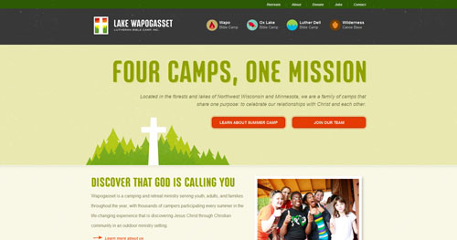 campwapo.org HTML5 and CSS 3 inspiration showcase site