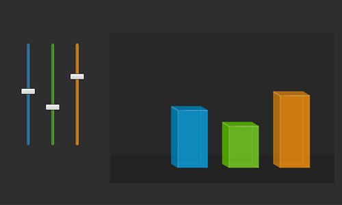 Colorful Sliders With jQuery & CSS3 tutorial