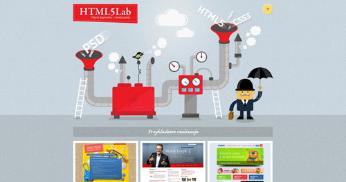 html5lab.pl HTML5 and CSS 3 inspiration showcase site