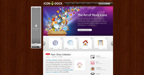 icondock.com Selection Of 45 Sites That Are Neat Thanks To jQuery