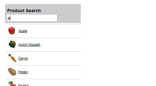 jQuery list filtering tutorial