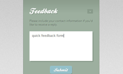 Quick Feedback Form w/ PHP and jQuery tutorial
