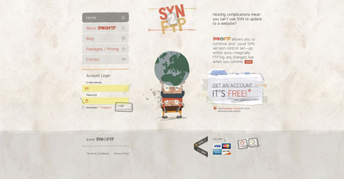 svn2ftp.com HTML5 and CSS 3 inspiration showcase site