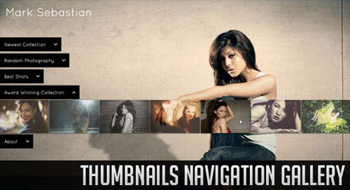 Thumbnails Navigation Gallery with jQuery tutorial