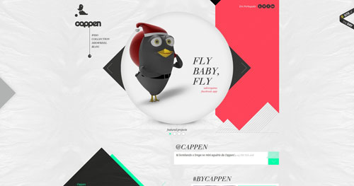 cappen.com HTML5 and CSS 3 inspiration showcase site