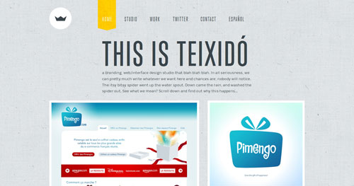 teixido.co HTML5 and CSS 3 inspiration showcase site