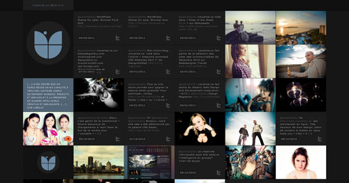 visualise.ca HTML5 and CSS 3 inspiration showcase site